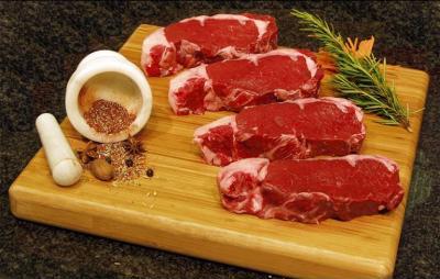 Picture of Blackwing Meats US9300-8-10 Organic Beef Ribeye Steaks