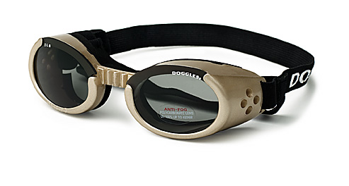 Picture of Doggles DGILXS16 ILS Extra Small Chrome Frame - Smoke Lens