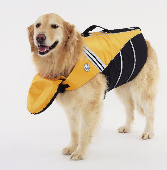 Picture of Doggles FDJATC03 Teacup Flotation Jacket - Yellow