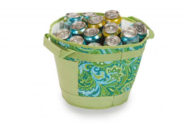 Picture of Picnic Plus Psm-336Gp Austin Cooler- Green Paisley