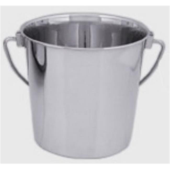 QT Dog SS0146 16 Quart Bucket - Stainless Steel - Picture 1 of 1