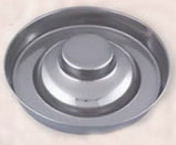 Picture of QT Dog SS0128 11&quot; Puppy Saucer Stainless Steel