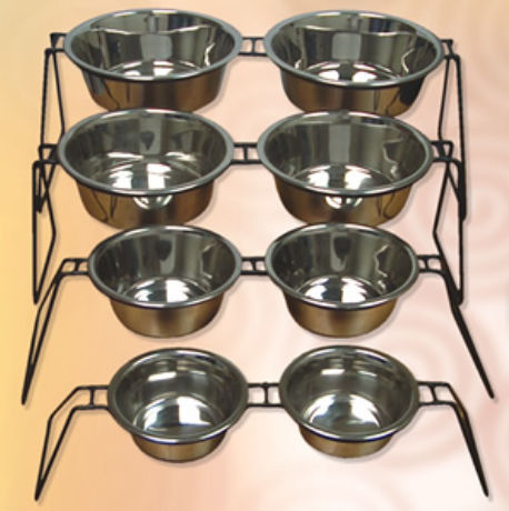 Picture of QT Dog SS0400 4 in. 1 Pint Uniwire Diner with Bowl