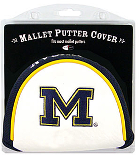 Michigan Wolverines Mallet Putter Cover