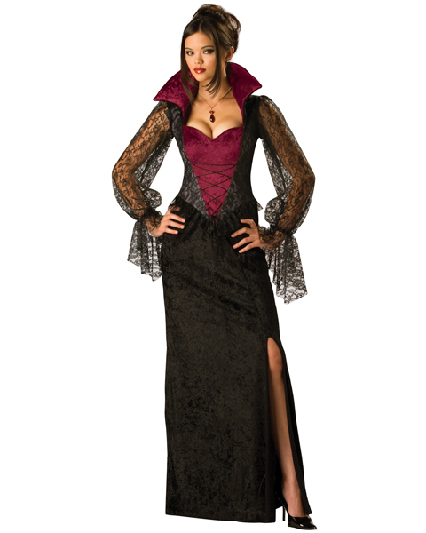 Picture of Incharacter Costumes IC11001-S Adult Midnight Vampiress Costume Size Small