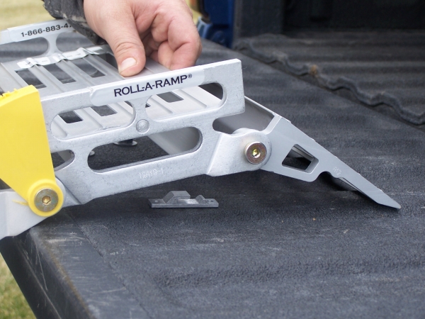 Picture of Roll-A-Ramp 3415 Pickup tailgate brackets for mounting to flat surface