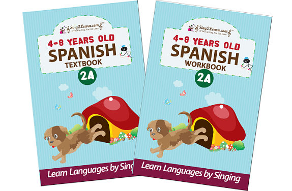 Picture of Sing2Learn Spanish-2A-comboTB Textbook Beginner I = Intermediate I