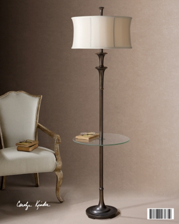 Carolyn Kinder 28235-1 Brazoria End Table Lamp Oil Rubbed Bronze Finish