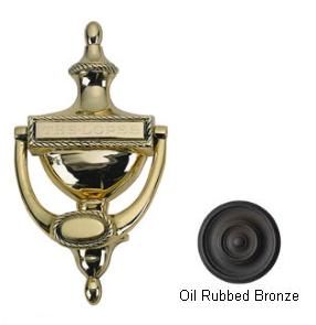Picture of BRASS Accents A06-K0170-613VB Rope Door Knocker 8 in. Venetian Bronze