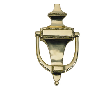 Picture of BRASS Accents A06-K0400-605 Rope Door Knocker 6-.50 in. Polished Brass