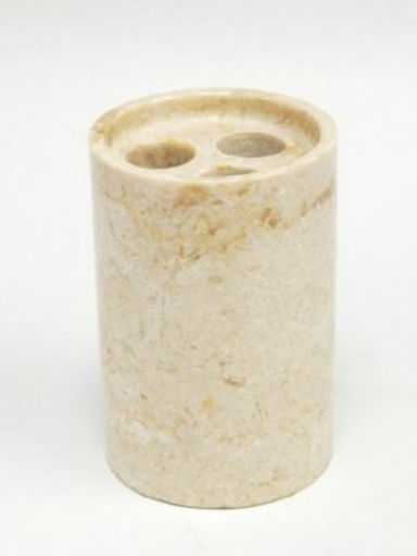 Champagne Marble Inverary Tooth Brush Holder