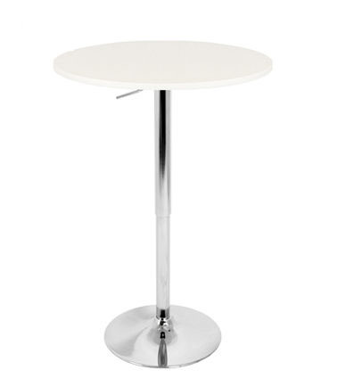Picture of Lumisource BT-ADJ23TW W Adjustable Bar Table