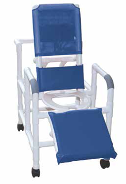 Picture of MJM International 193-SQ-PAIL Reclining Shower Chair