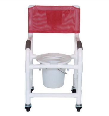 Picture of MJM International 118-3TS-10-QT.C Shower- Commode Chair