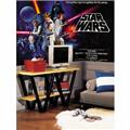 Roommates JL1217M Star Wars Classic Chair Rail Prepasted Mural 6 ft. x 10 ft. Roommates JL1217M Star Wars Classic Chair Rail Prepasted Mural 6 ft. x 10 ft.