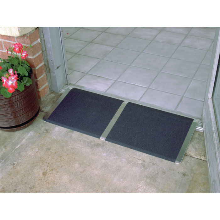 Picture of Prairie View Industries 24 in x 32 in Threshold Wheelchair Ramp 600 lb. Weight Capacity  Maximum 4ö Rise