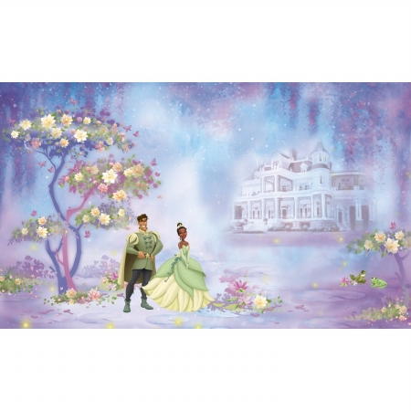 Picture of Roommates JL1206M Princess & Frog Chair Rail Prepasted Mural 6 ft. x 10 ft.