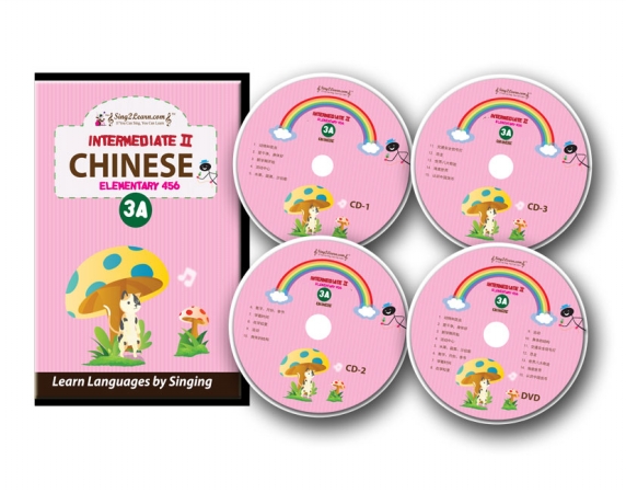 Picture of Sing2Learn Chinese-3A-combo Beginner I = Intermediate 3