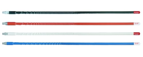 Picture of Firestik KW364A8A-W 3 ft. Single Mirror Mount Antenna Kit-White