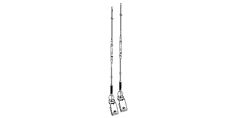 DTG Dual 25 in. Gutter Mount