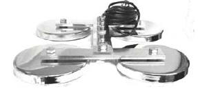 Hd Quadruple Mag Mount 15 ft. Rg58 with Pl259
