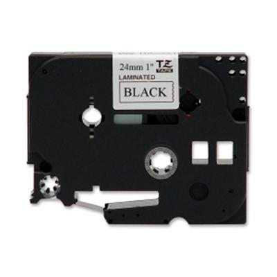 Picture of Brother International TZE-251 Black On White 1 Inch Tape