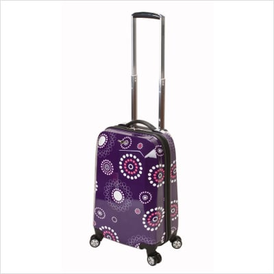 Picture of Rockland F151-Purple Pearl 20 in. Polycarbonate Carry on - Purple Pearl