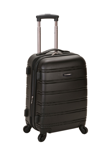 Picture of ROCKLAND F145-BLACK MELBOURNE 20 Inch EXPANDABLE ABS CARRY ON