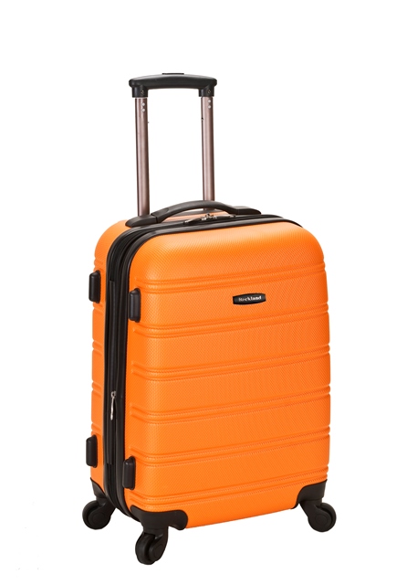 Picture of ROCKLAND F145-ORANGE MELBOURNE 20 Inch EXPANDABLE ABS CARRY ON