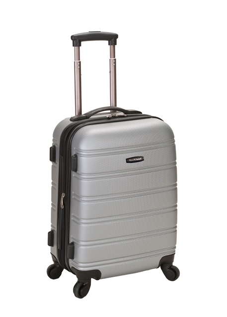 Picture of ROCKLAND F145-SILVER MELBOURNE 20 Inch EXPANDABLE ABS CARRY ON