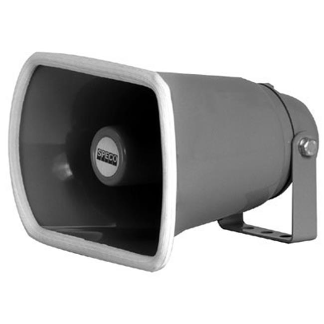 Speco SPC15R 5  x 8  25 Watt Aluminum Pa Horn