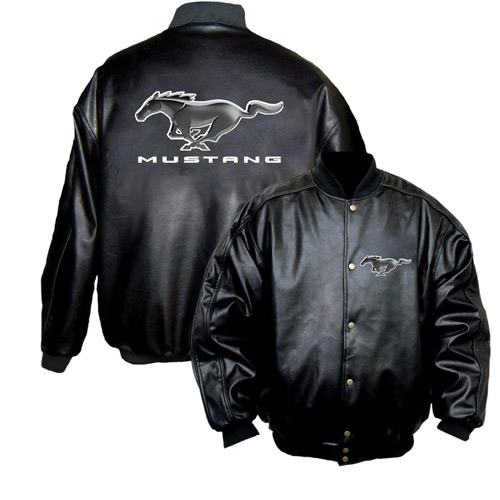 Ford mustang genuine leather jacket #1