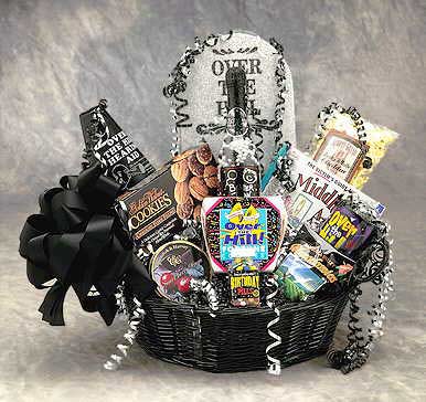 Over The Hill Birthday Basket- Medium- 86022