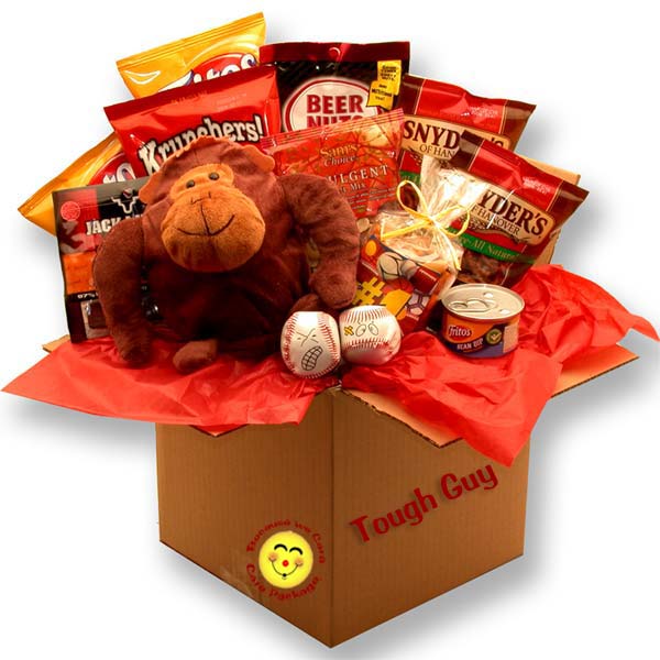 Picture of Gift Basket 819591 Tough Guys Snack Care Package Gift Basket