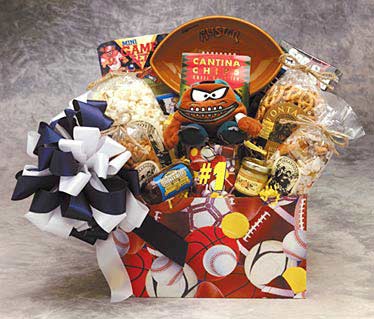 Picture of Gift Basket 85111 All Star Sports Box Gift Baskets - Medium
