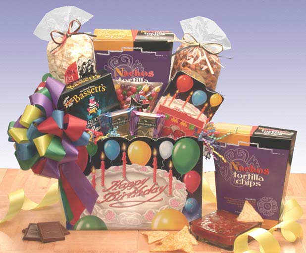 Gift Basket 86062 Happy Birthday Gift Box - Medium