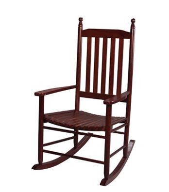 Adult Tall Back Rocking Chair Cherry
