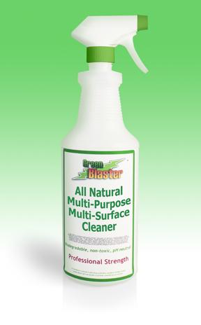 Picture of Green Blaster Products GBMS32R Natural Multi-Purpose Multi Surface Cleaner 32oz Refill