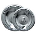 Range Kleen 12782Xcd5 Chrome Drip Pans - Plug-In Ranges; Fits Most Amana , Crosley , Frigidaire , M Range Kleen 12782Xcd5 Chrome Drip Pans - Plug-In Ranges; Fits Most Amana , Crosley , Frigidaire , M