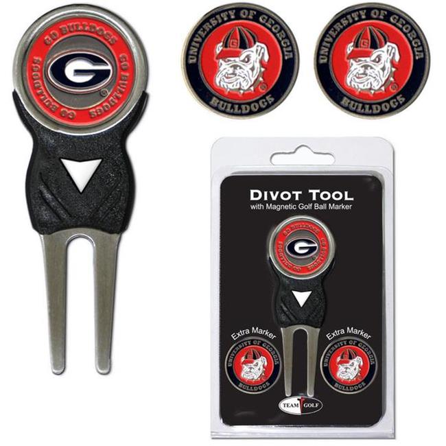 Team Golf 21145 University of Georgia Divot Tool Pack with Signature tool