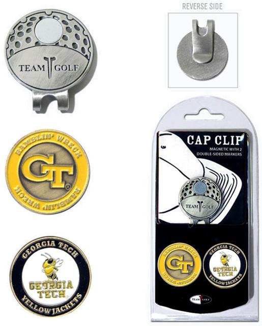 21247 Georgia Tech University Golf Ball Marker Hat Clip