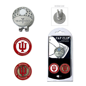 21447 Indiana University Golf Ball Marker Hat Clip