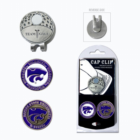 21847 Kansas State University Golf Ball Marker Hat Clip