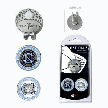 North Carolina Tar Heels Golf Ball Marker Hat Clip
