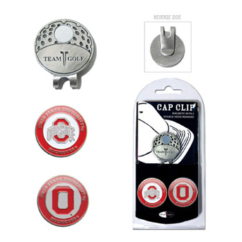 22847 Ohio State Buckeyes Golf Ball Marker Hat Clip