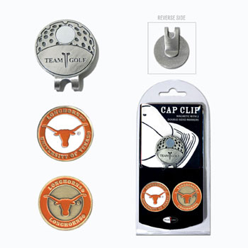 23347 Texas Longhorns Golf Ball Marker Hat Clip