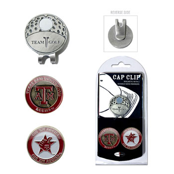 23447 Texas A&M University Golf Ball Marker Hat Clip