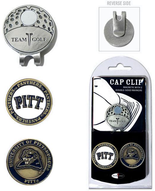 23747 University of Pittsburgh Golf Ball Marker Hat Clip