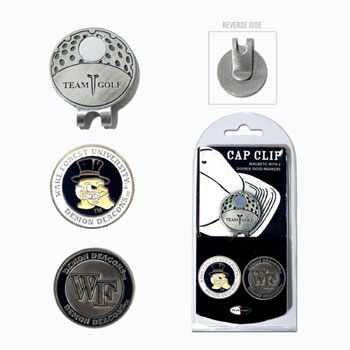 23847 Wake Forest University Golf Ball Marker Hat Clip
