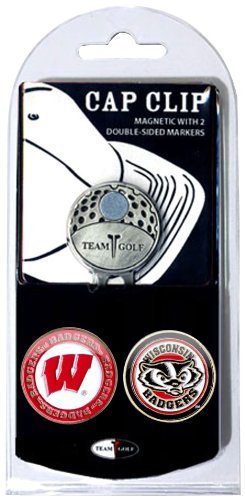 Wisconsin Badgers Golf Ball Marker Hat Clip